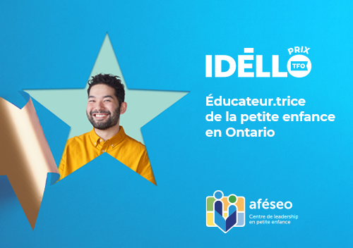 Image de la nomination pour le prix Éducateur de la petite enfance en Ontario.