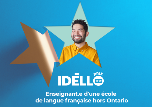 Image de la nomination pour le prix Enseignant d'une école de langue française hors Ontario.